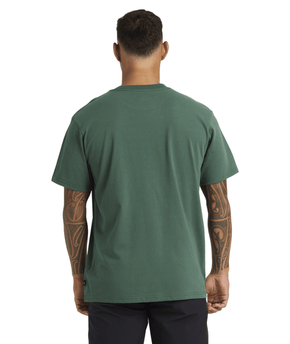 QUIKSILVER TIKI SS TEE - JUNGLE GREEN