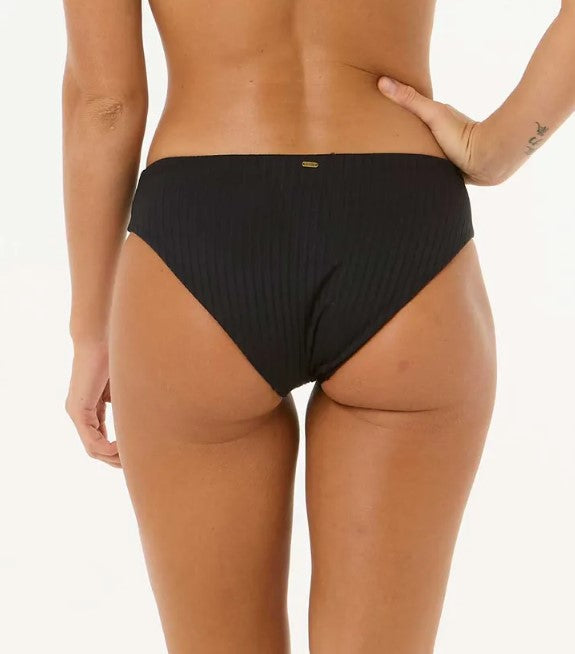 RIP CURL PREMIUM SURF D-DD DEEP V TOP W/ FULL PANT - BLACK