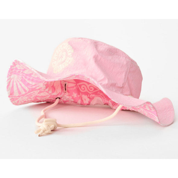 RIP CURL MIXED REVO UPF BUCKET HAT-GIRL - PINK