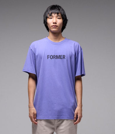 FORMER SALVAGE LEGACY T-SHIRT - WASHED VIOLET