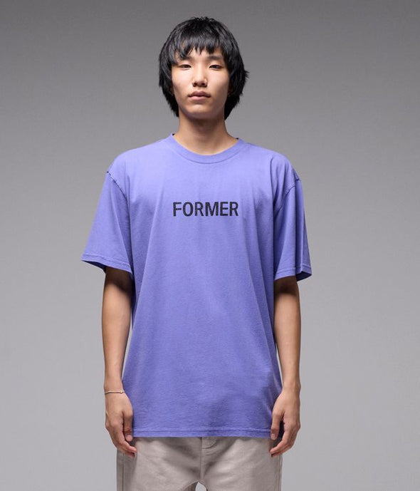 FORMER SALVAGE LEGACY T-SHIRT - WASHED VIOLET