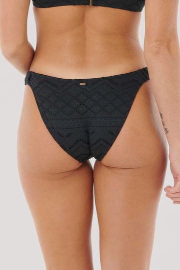 RIP CURL SAN CARLOS BRODERIE TRI W/ GOOD PANT - BLACK