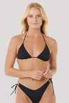 RIP CURL SAN CARLOS BRODERIE TRI W/ GOOD PANT - BLACK