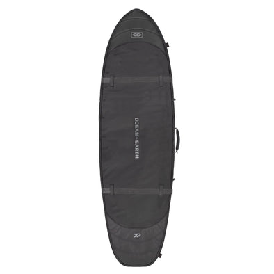 OCEAN & EARTH HYPA FISH/SHORTBOARD TRAVEL COVER 4 BOARD - BLACK