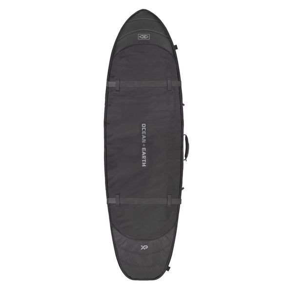 OCEAN & EARTH HYPA FISH/SHORTBOARD TRAVEL COVER 4 BOARD - BLACK