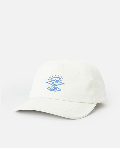 RIP CURL SEARCH ICON CAP - BONE/BRIGHT BLUE