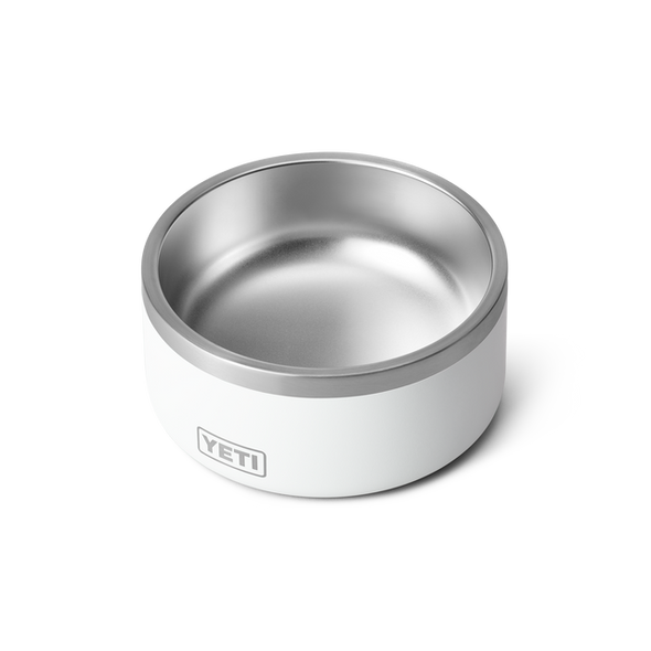 YETI BOOMER 4 DOG BOWL - WHITE