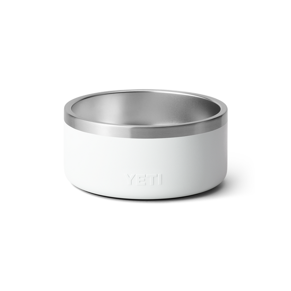 YETI BOOMER 4 DOG BOWL - WHITE