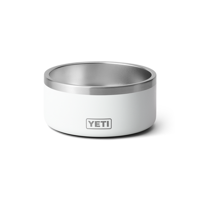 YETI BOOMER 4 DOG BOWL - WHITE