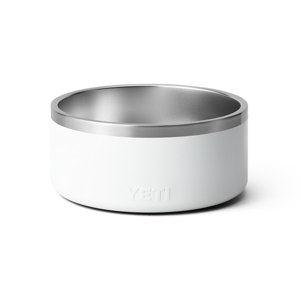 YETI BOOMER 8 DOG BOWL - WHITE