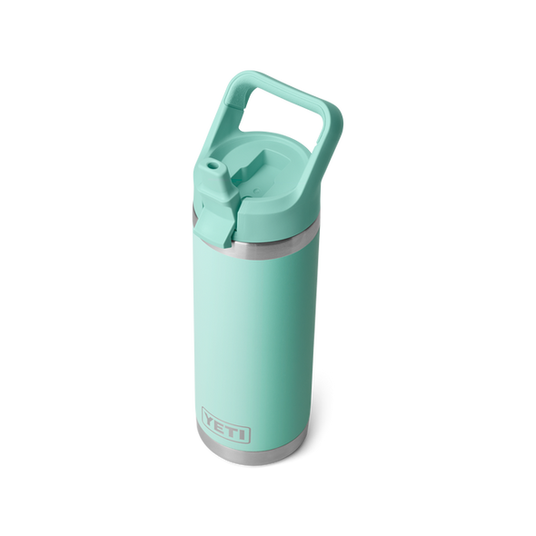 YETI RAMBLER 18OZ ( 532ML) C STRAW BOTTLE - SEAFOAM