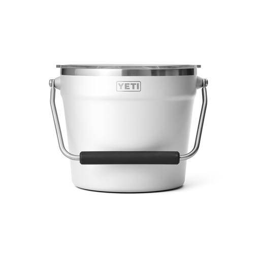 YETI RAMBLER BEVERAGE BUCKET - WHITE