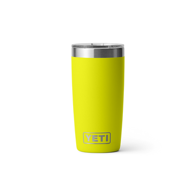 YETI RAMBLER 10OZ (296ML) TUMBLER W/ MAG SLIDER LID - FIREFLY YELLOW