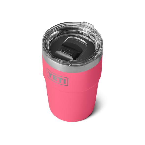 YETI RAMBLER R16 (473ML) STACKABLE W/ MAG SLIDER - TROPICAL PINK