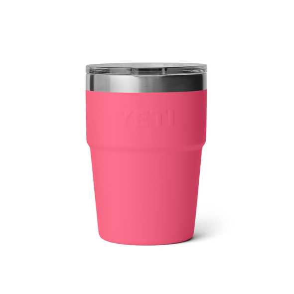 YETI RAMBLER R16 (473ML) STACKABLE W/ MAG SLIDER - TROPICAL PINK