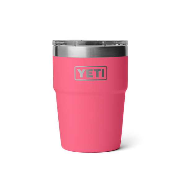 YETI RAMBLER R16 (473ML) STACKABLE W/ MAG SLIDER - TROPICAL PINK
