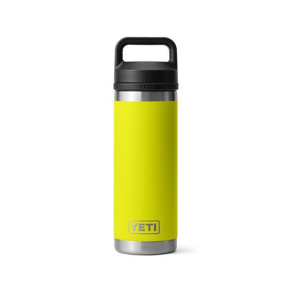 YETI RAMBLER 18OZ (532ML) BOTTLE W/ CHUG CAP - FIRE FLY YELLOW