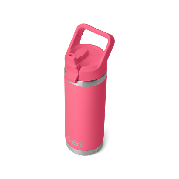 YETI RAMBLER 18OZ (532ML) STRAW BOTTLE - TROPICAL PINK