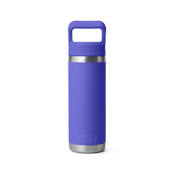 YETI RAMBLER 18OZ (532ML) W/ STRAW CAP - ULTRAMARINE VIOLET