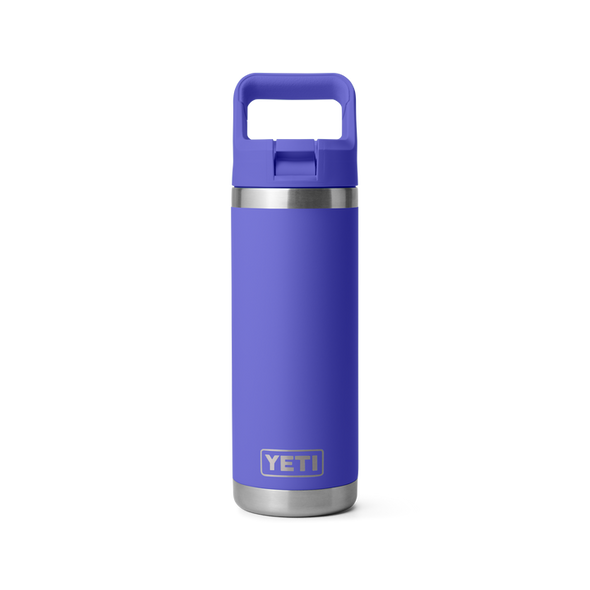 YETI RAMBLER 18OZ (532ML) W/ STRAW CAP - ULTRAMARINE VIOLET