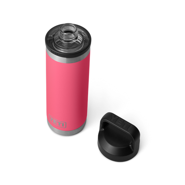 YETI RAMBLER 18 OZ (532ML) BOTTLE W/ CHUG CAP - TROPICAL PINK