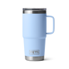 YETI RAMBLER 20OZ (591ML) TRAVEL MUG - BIG SKY BLUE