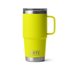YETI RAMBLER 20OZ (591ML) TRAVEL MUG - FIREFLY YELLOW