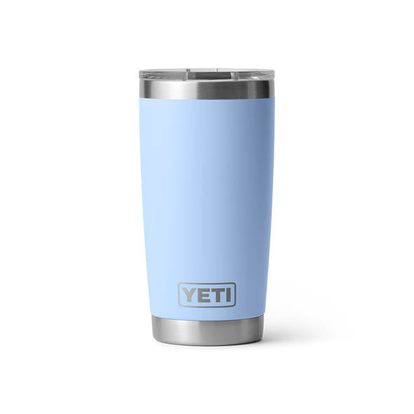YETI RAMBLER 20OZ (591ML) TUMBLER W/ MAG SLIDER LID - BIG SKY BLUE