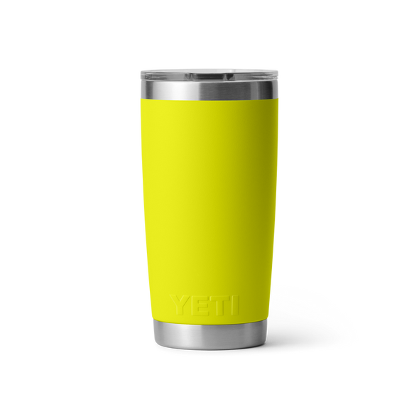 YETI RAMBLER 20OZ (591ML) TUMBLER W/ MAG SLIDER LID - FIREFLY YELLOW