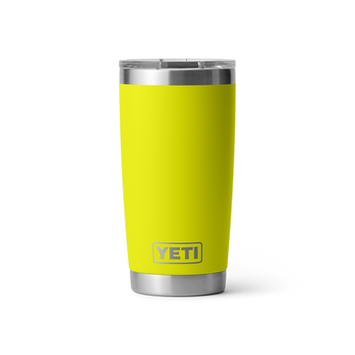 YETI RAMBLER 20OZ (591ML) TUMBLER W/ MAG SLIDER LID - FIREFLY YELLOW