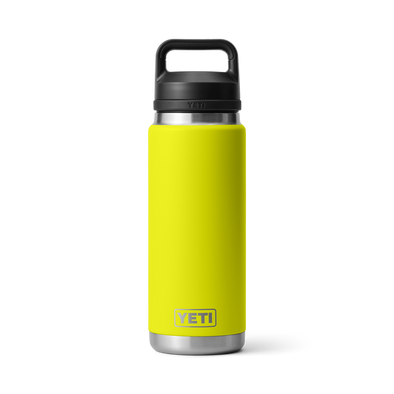 YETI RAMBLER 26OZ (769ML) BOTTLE W/ CHUG CAP - FIREFLY YELLOW