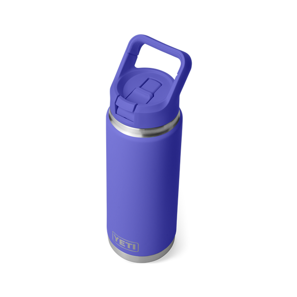 YETI RAMBLER 26OZ (769ML) BOTTLE W/ STRAW CAP - ULTRAMARINE VIOLET