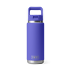 YETI RAMBLER 26OZ (769ML) BOTTLE W/ STRAW CAP - ULTRAMARINE VIOLET