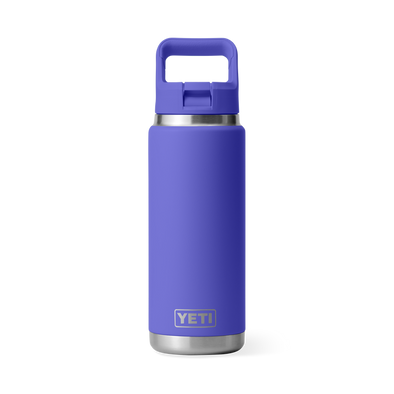 YETI RAMBLER 26OZ (769ML) BOTTLE W/ STRAW CAP - ULTRAMARINE VIOLET
