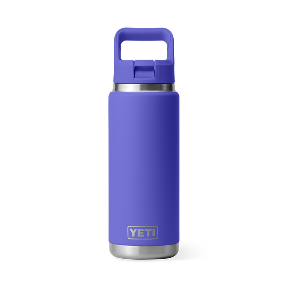 YETI RAMBLER 26OZ (769ML) BOTTLE W/ STRAW CAP - ULTRAMARINE VIOLET