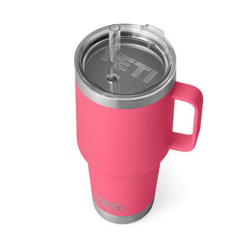 YETI RAMBLER 35OZ (1.0L) STRAW MAG - TROPICAL PINK