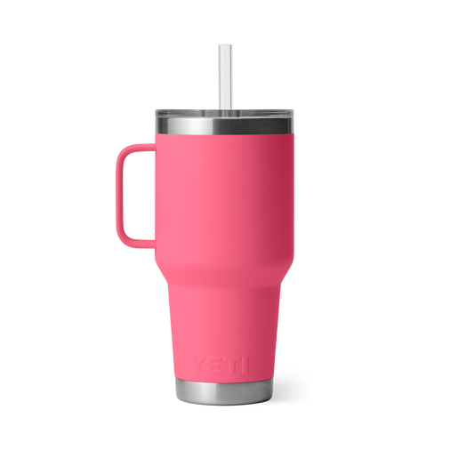 YETI RAMBLER 35OZ (1.0L) STRAW MAG - TROPICAL PINK