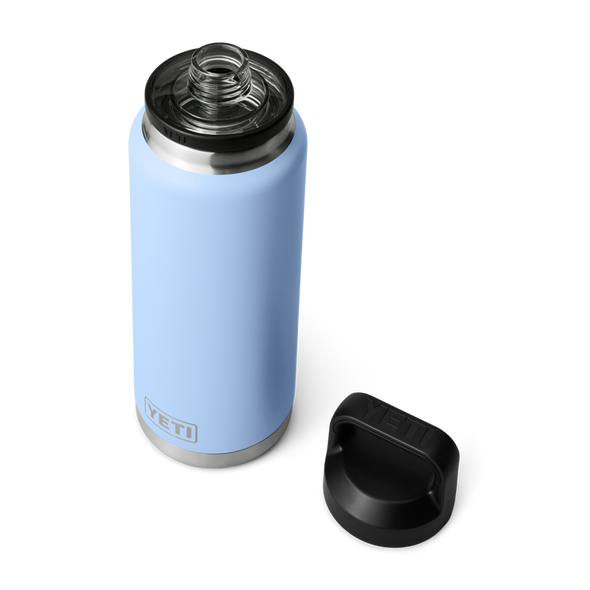YETI RAMBLER 36OZ (1065ML) BOTTLE W/ CHUG CAP - BIG SKY BLUE