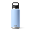 YETI RAMBLER 36OZ (1065ML) BOTTLE W/ CHUG CAP - BIG SKY BLUE