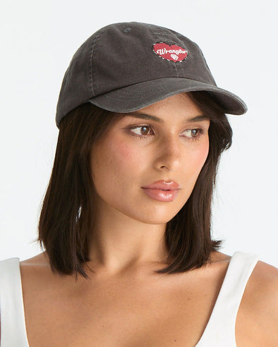 WRANGLER TOUGH LOVE CAP - WASHED BLACK
