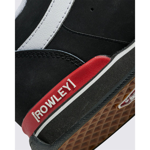 VANS ROWLEY XLT - BLACK/WHITE/RED