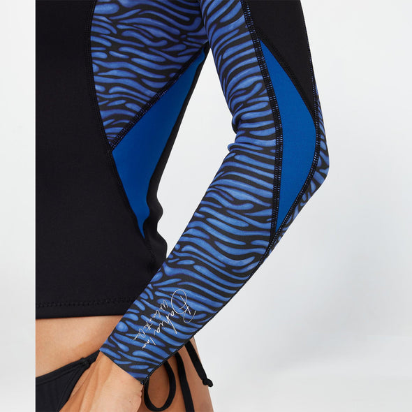 ONEILL BAHIA FULL ZIP JACKET 1.5MM - JUNGLE SURF