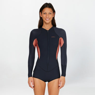 ONEILL WMNS HYPERFREAK FZ LS SPRING 2MM - SIENNA LINEN
