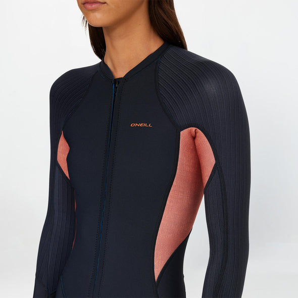 ONEILL WMNS HYPERFREAK FZ LS SPRING 2MM - SIENNA LINEN