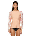 ONEILL SALINA LS UV TEE - PEACH