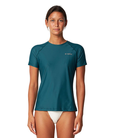 ONEILL SALINA SS UV TEE - DEEP TEAL