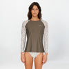 ONEILL SALINA LS SURF TEE - DUN DUNE