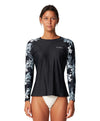 ONEILL SALINA LS SURF TEE - WILD ORCHID MIDNIGHT