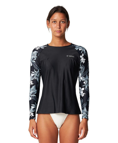 ONEILL SALINA LS SURF TEE - WILD ORCHID MIDNIGHT