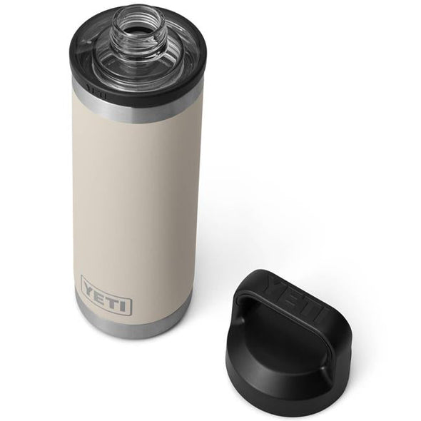 YETI RAMBLER 18OZ (532ML) BOTTLE W/ CHUG CAP - CAPE TAUPE